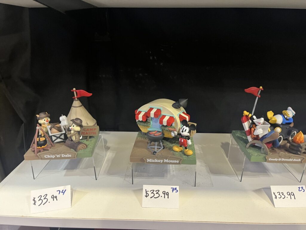 Some Disney figurines for sale at New York Comic Con 2004. Photo by Chris Barry.
