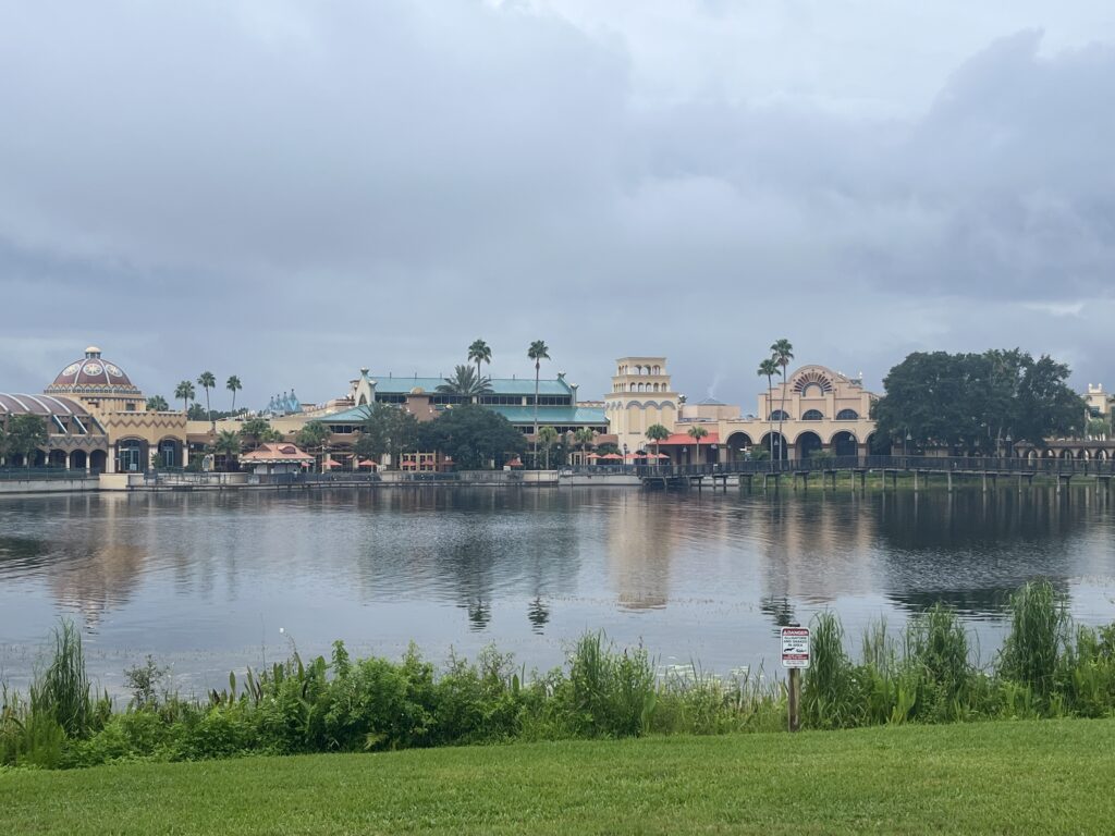 El Centro is the main dining, gift shop, former lobby, and convention center area of the resort. Photo by Chris Barry.